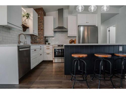 2618 21 Avenue South, Lethbridge, AB - Indoor Photo Showing Kitchen With Stainless Steel Kitchen With Upgraded Kitchen