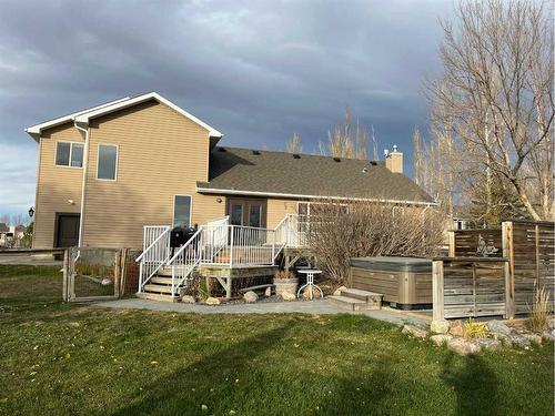 214 Falcon Ridge Way, Rural Lethbridge County, AB - Outdoor With Deck Patio Veranda