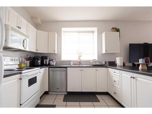 201-414 6 Street South, Lethbridge, AB - Indoor Photo Showing Kitchen With Double Sink