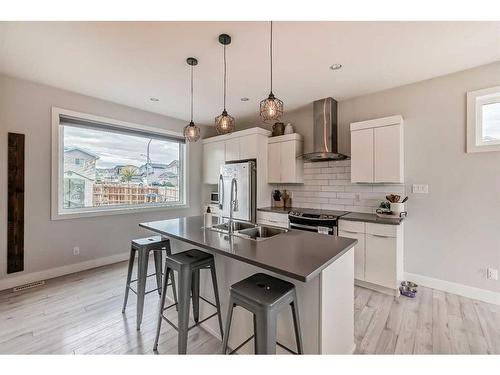 23 Country Meadows Boulevard West, Lethbridge, AB - Indoor Photo Showing Kitchen With Double Sink With Upgraded Kitchen