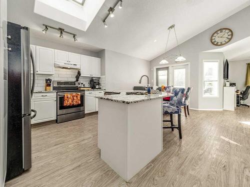 355 Fairmont Boulevard South, Lethbridge, AB - Indoor Photo Showing Kitchen With Upgraded Kitchen