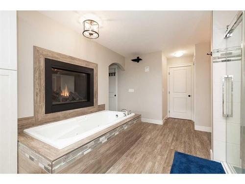 2413 Aspen Drive, Coaldale, AB - Indoor With Fireplace