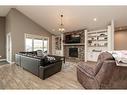 2413 Aspen Drive, Coaldale, AB  - Indoor Photo Showing Living Room With Fireplace 