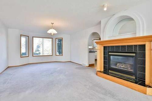 3019 48Th Avenue South, Lethbridge, AB - Indoor With Fireplace