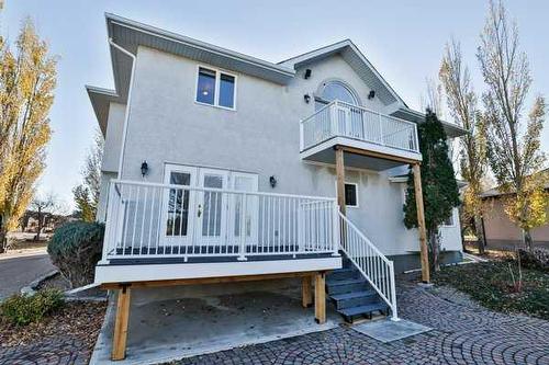 3019 48Th Avenue South, Lethbridge, AB - Outdoor With Deck Patio Veranda With Exterior