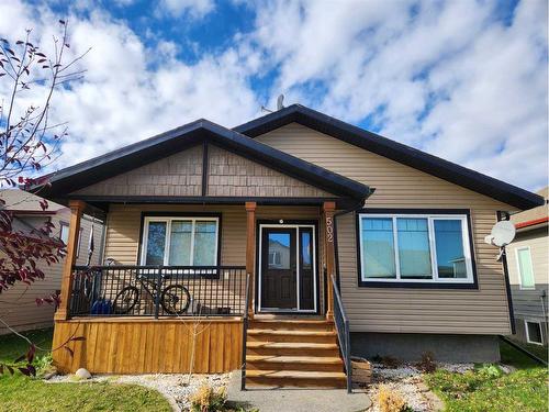 502 Centennial Avenue, Nobleford, AB - Outdoor With Deck Patio Veranda