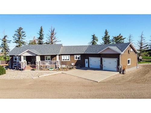 100049 Rng Rd 184, Taber, AB - Outdoor With Deck Patio Veranda With Facade