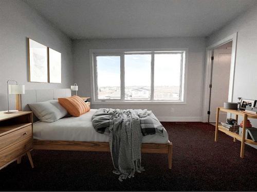 741 Violet Place West, Lethbridge, AB - Indoor Photo Showing Bedroom