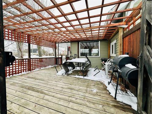 145 6 Street, Stirling, AB - Outdoor With Deck Patio Veranda With Exterior