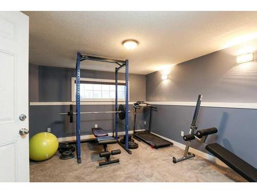 46 St James Crescent North, Lethbridge, AB - Indoor Photo Showing Gym Room