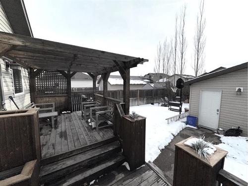 172 Riverstone Boulevard West, Lethbridge, AB - Outdoor With Deck Patio Veranda With Exterior