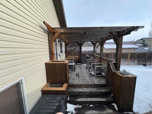 172 Riverstone Boulevard West, Lethbridge, AB - Outdoor With Deck Patio Veranda With Exterior