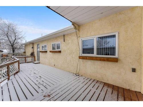 4913 51 Avenue, Stavely, AB - Outdoor With Deck Patio Veranda With Exterior