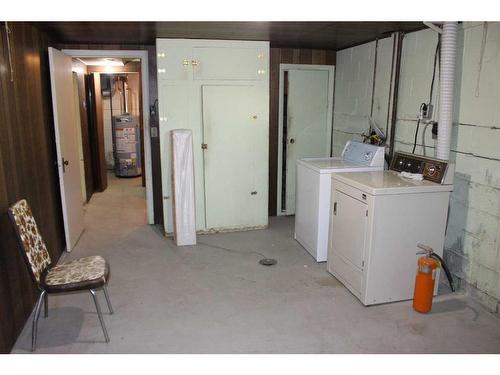 205 2Nd Street, Picture Butte, AB - Indoor Photo Showing Laundry Room