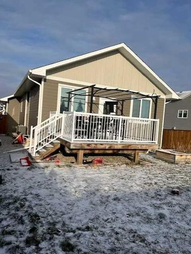 8 Westview Place, Taber, AB - Outdoor With Deck Patio Veranda