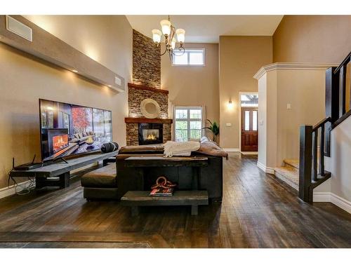 812 7 Avenue South, Lethbridge, AB - Indoor Photo Showing Other Room With Fireplace