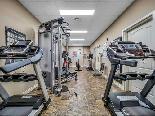 244-2020 32 Street South, Lethbridge, AB - Indoor Photo Showing Gym Room