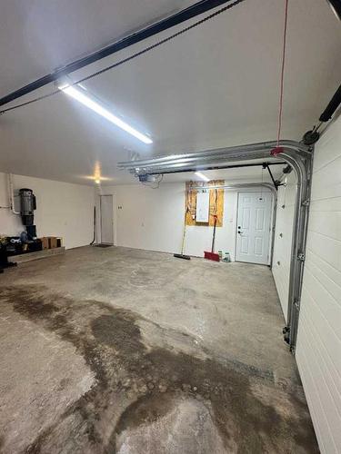 61 Ironstone Drive, Coleman, AB - Indoor Photo Showing Garage