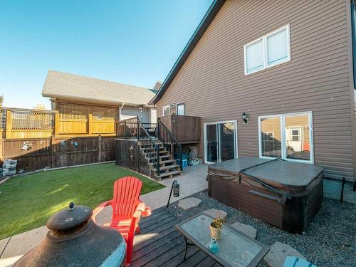 303 Twinriver Road West, Lethbridge, AB - Outdoor With Deck Patio Veranda With Exterior