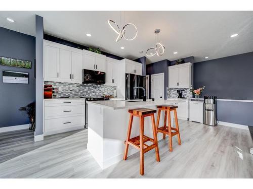 22510 31 Avenue, Bellevue, AB - Indoor Photo Showing Kitchen With Upgraded Kitchen