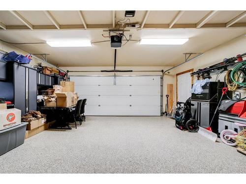 11 Ironstone Dr, Coleman, AB - Indoor Photo Showing Garage