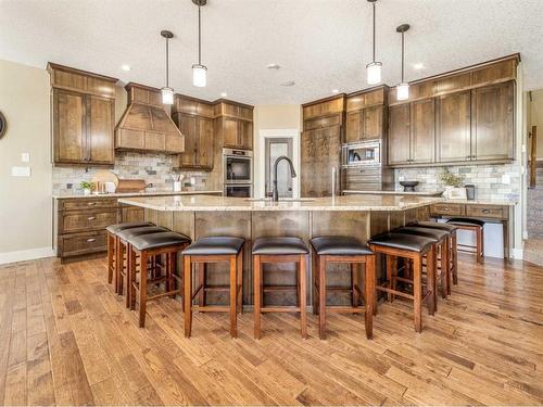 496 Arbourwood Terrace South, Lethbridge, AB - Indoor Photo Showing Kitchen With Upgraded Kitchen