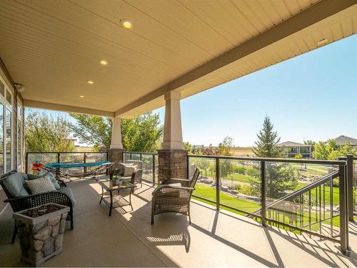 496 Arbourwood Terrace South, Lethbridge, AB - Outdoor With Deck Patio Veranda With Exterior