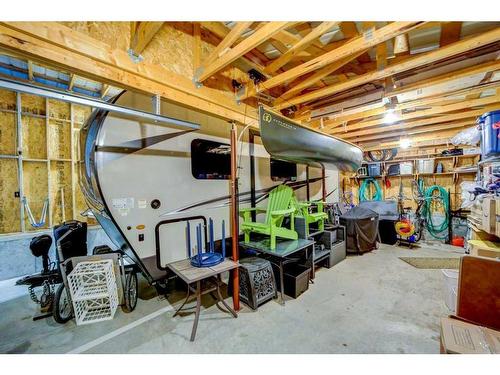 20803 24 Avenue, Bellevue, AB - Indoor Photo Showing Basement