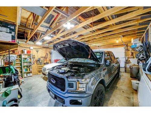 20803 24 Avenue, Bellevue, AB - Indoor Photo Showing Garage