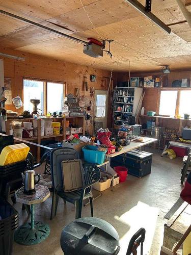 214015 Township Road 52, Rural Cardston County, AB - Indoor Photo Showing Other Room With Fireplace