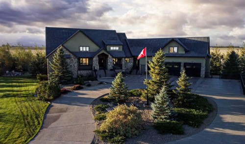 195041 Highway 512, Rural Lethbridge County, AB - Outdoor With Facade