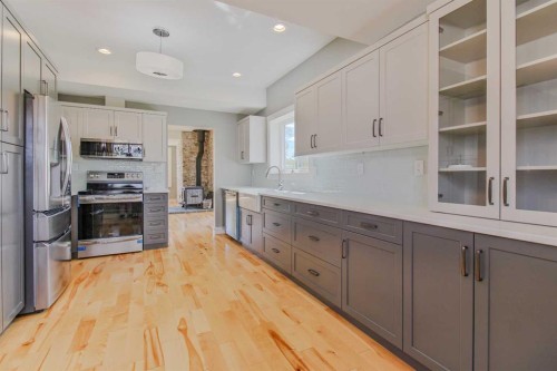 96S 100W, Raymond, AB - Indoor Photo Showing Kitchen