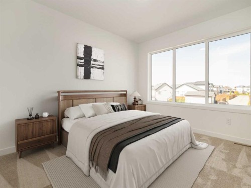 677 Blackwolf Boulevard North, Lethbridge, AB - Indoor Photo Showing Bedroom