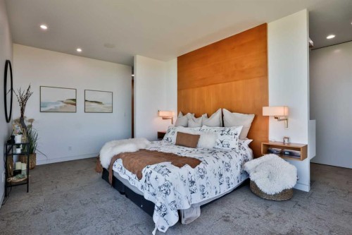 403 Meadow Lark Drive, Rural Lethbridge County, AB - Indoor Photo Showing Bedroom