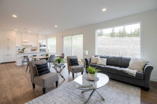 8615 25 Avenue, Coleman, AB - Indoor Photo Showing Living Room