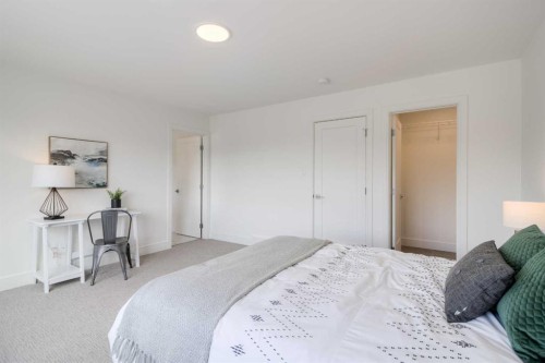 8615 25 Avenue, Coleman, AB - Indoor Photo Showing Bedroom