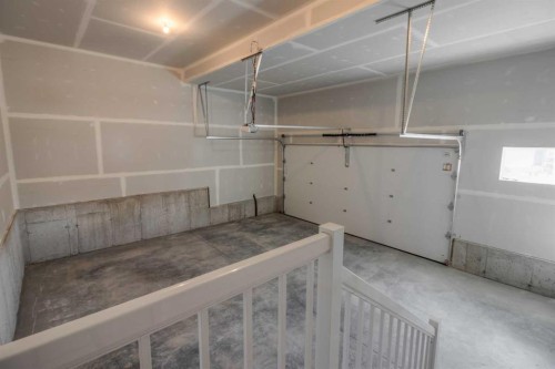 8615 25 Avenue, Coleman, AB - Indoor Photo Showing Garage