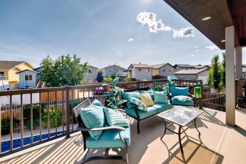 340 Tartan Circle West, Lethbridge, AB - Outdoor With Deck Patio Veranda With Exterior