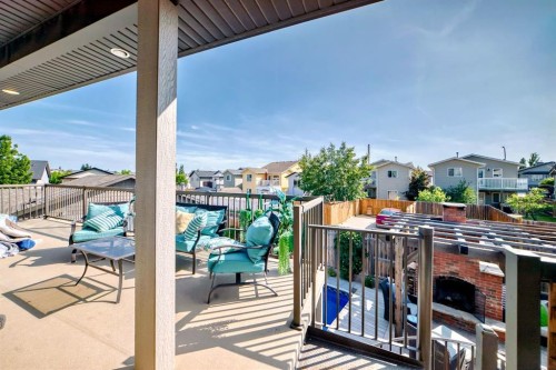 340 Tartan Circle West, Lethbridge, AB - Outdoor With Deck Patio Veranda With Exterior