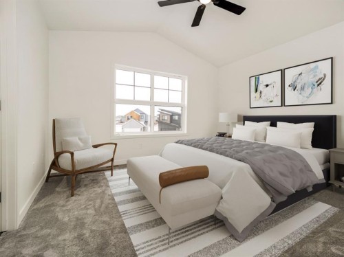 182 Caribou Bend North, Lethbridge, AB - Indoor Photo Showing Bedroom