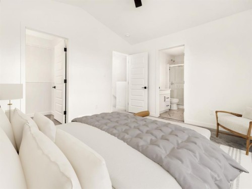 182 Caribou Bend North, Lethbridge, AB - Indoor Photo Showing Bedroom