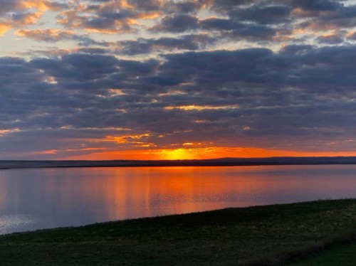 174068 Range Road 214, Rural Vulcan County, AB - Outdoor With Body Of Water With View