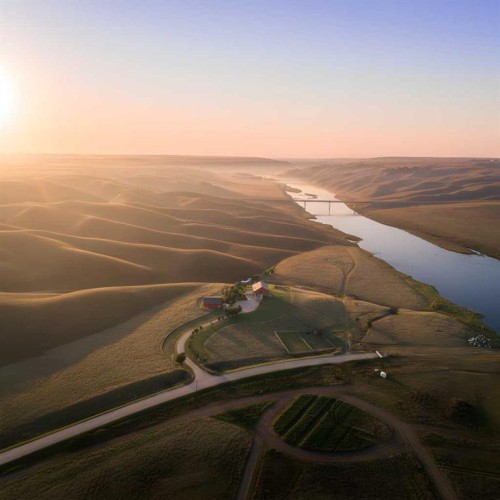 104103 Range Rd 20-1A, Rural Lethbridge County, AB - Outdoor With Body Of Water With View