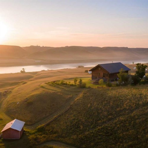 104103 Range Rd 20-1A, Rural Lethbridge County, AB - Outdoor With Body Of Water With View