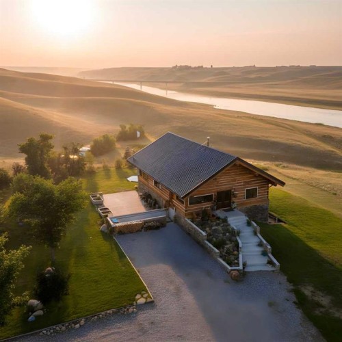 104103 Range Rd 20-1A, Rural Lethbridge County, AB - Outdoor With Body Of Water With View