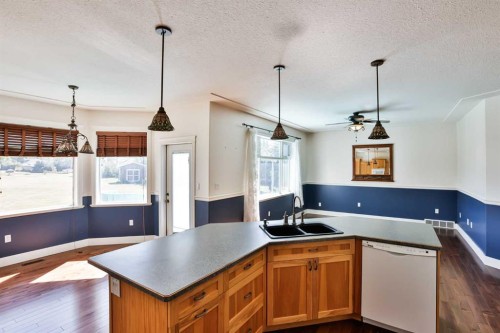 425 N 100 W, Raymond, AB - Indoor Photo Showing Kitchen With Double Sink