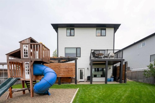 421 Rivergrove Chase West, Lethbridge, AB - Outdoor With Deck Patio Veranda With Exterior