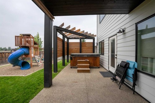 421 Rivergrove Chase West, Lethbridge, AB - Outdoor With Deck Patio Veranda With Exterior