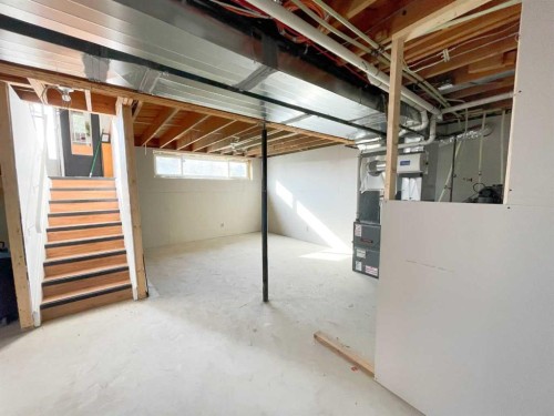 404 Whitney, Carmangay, AB - Indoor Photo Showing Basement
