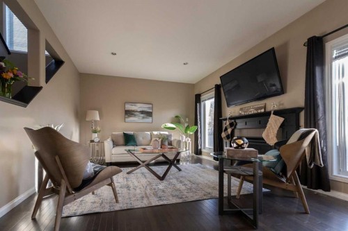 733 Twinriver Loop West, Lethbridge, AB - Indoor Photo Showing Living Room